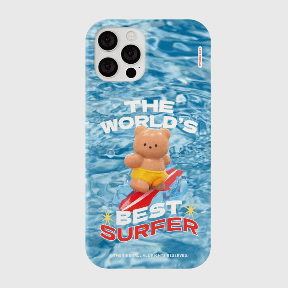 surfer gummy [하드 폰케이스]아이폰케이스 아이폰 11 12 12미니 13 미니 엑스 프로 맥스 se2 케이스 핸드폰 갤럭시 커플 곰돌이 캐릭터