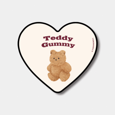 [하트톡♥] warm color teddy gummy