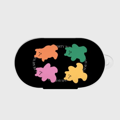 4 colors gummy bear [버즈, 버즈플러스 케이스]