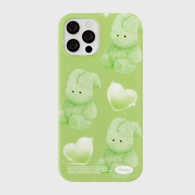 green heart toy windy [하드 폰케이스]아이폰케이스 아이폰 11 12 12미니 13 미니 엑스 프로 맥스 se2 케이스 핸드폰 갤럭시 커플 곰돌이 캐릭터