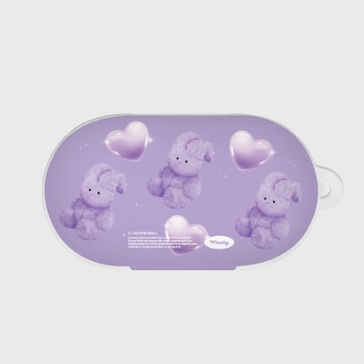 purple heart toy windy [버즈, 버즈플러스 케이스]