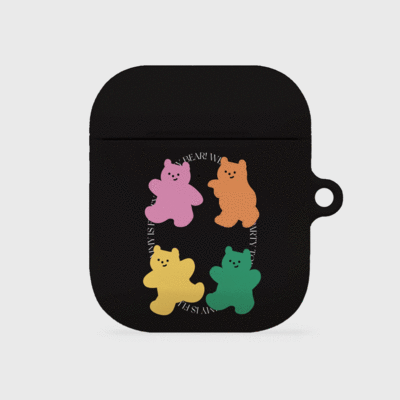 4 colors gummy bear [hard 에어팟케이스 시리즈]