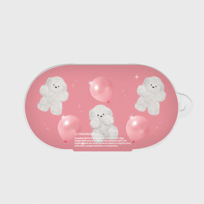 pink balloon 뽀꾸 [버즈, 버즈플러스 케이스]