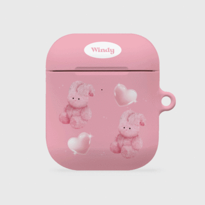 pink heart toy windy [hard 에어팟케이스 시리즈]