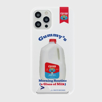 gummys milk [카드수납 폰케이스]아이폰14케이스 13 12 미니 mini 엑스 프로 pro 맥스 케이스 핸드폰 커플 캐릭터 갤럭시 커플 곰돌이 캐릭터