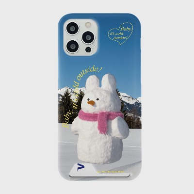 windy snowman [카드수납 폰케이스]아이폰14케이스 13 12 미니 mini 엑스 프로 pro 맥스 케이스 핸드폰 커플 캐릭터 갤럭시 커플 곰돌이 캐릭터