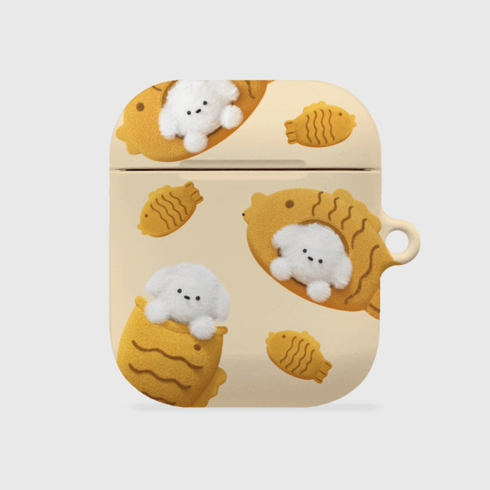pattern fish bread puppy [hard 에어팟케이스 시리즈]